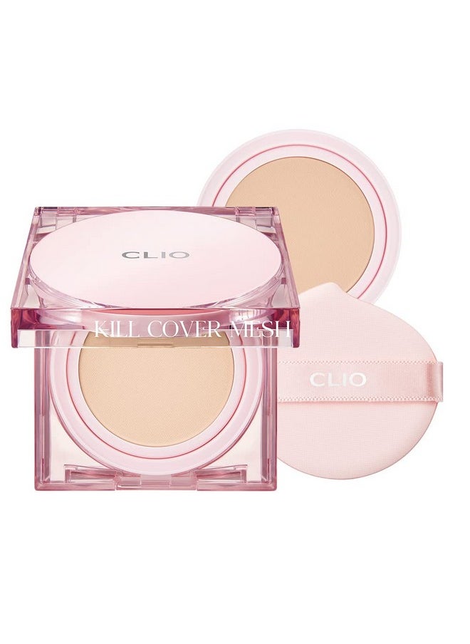 Light Coverage Clio Kill Cover Radiant Mesh Glow Cushion Set For Combination Skin (+Refill) (2 Lingerie)