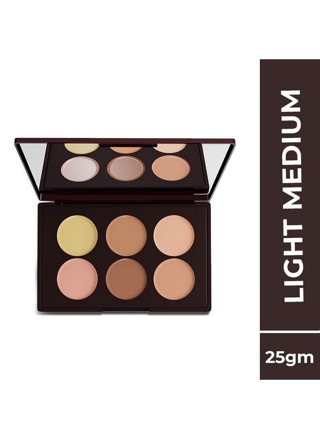 24Hrs Wear Concealer Palette, Light-Medium