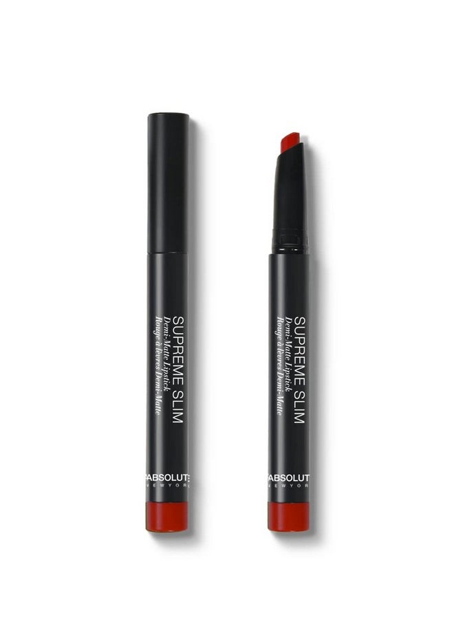 Demi-Matte Supreme Slim Lipstick (Poppy Field)