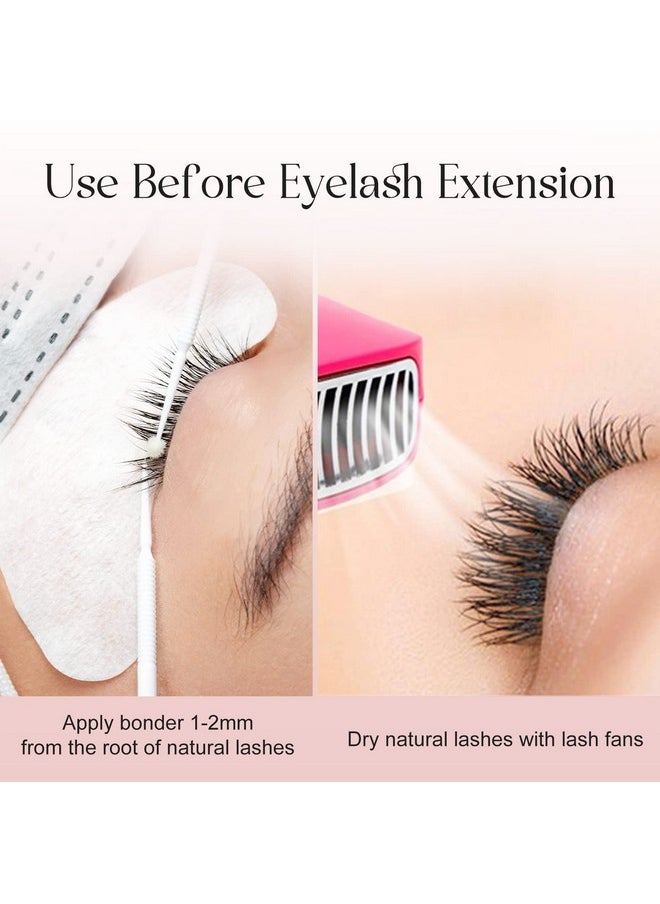 Lash Bonder For Eyelash Extensions Super Bonder For Lash Extension Glue Accelerator Water Oil Proof Lash Sealant For Eyelash Extensions 15Ml-Aloe
