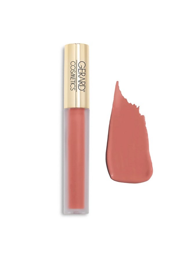 Hydramatte Liquid Lipstick 1995 | Rosy Brown Lipstick With Matte Finish | Long Lasting And Non-Drying | Super Pigmented Fully Opaque Lip Color