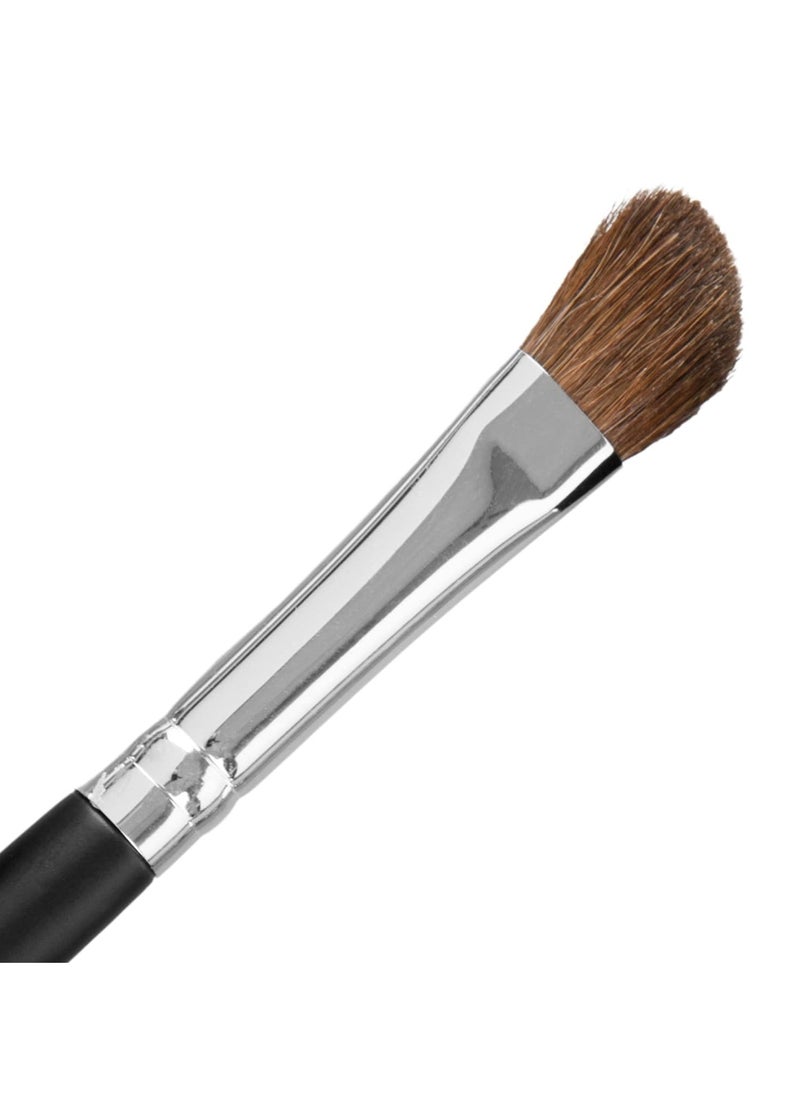 Angled Eyeshadow Brush Eyeshadow Blending Brush - Beauty Junkees Pro Angled Shading Eye Shadow Brush for Brow Bone Highlighter, Concealer, Crease, Inner Eyes, Corner, Nose Contour Makeup