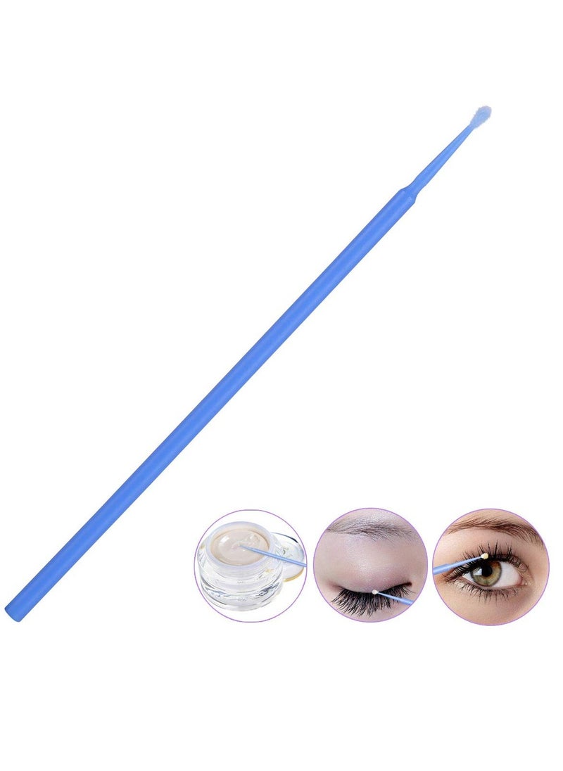 500 Pcs Micro Applicator Brush, Micro Swabs, Disposable Eye Lashes Mascara Wands for Eyelash Extension Tbestmax