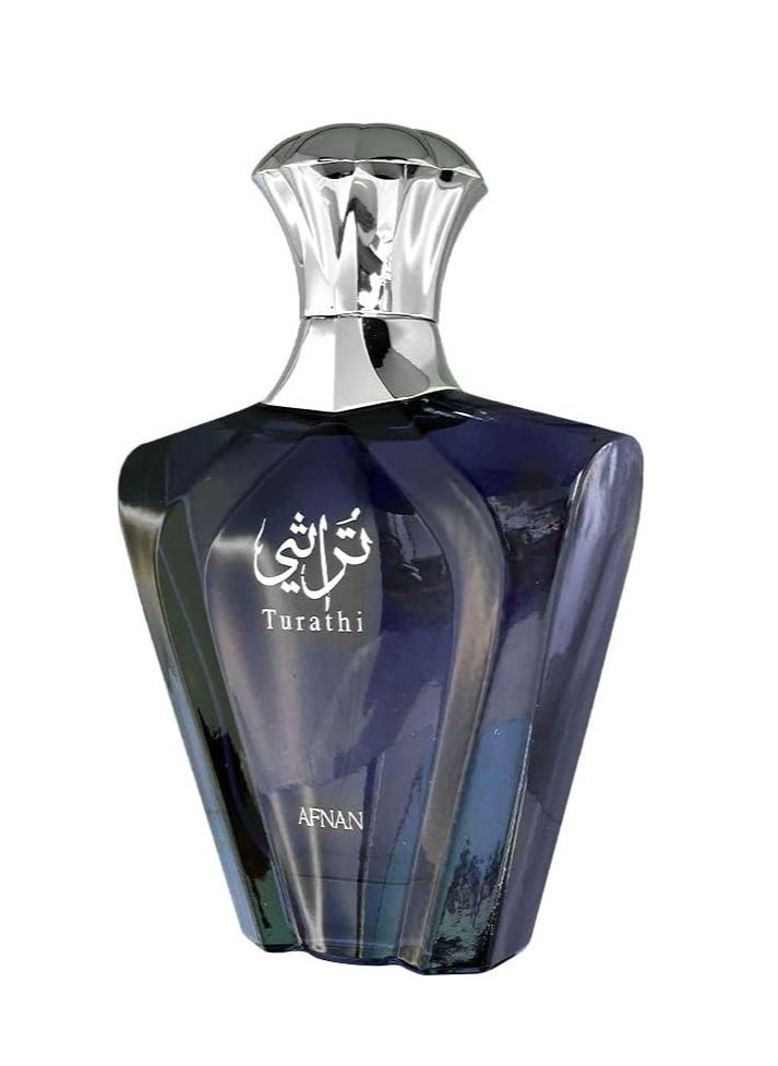 Afnan Turathi Blue Eau De Parfum For Men - 90ml