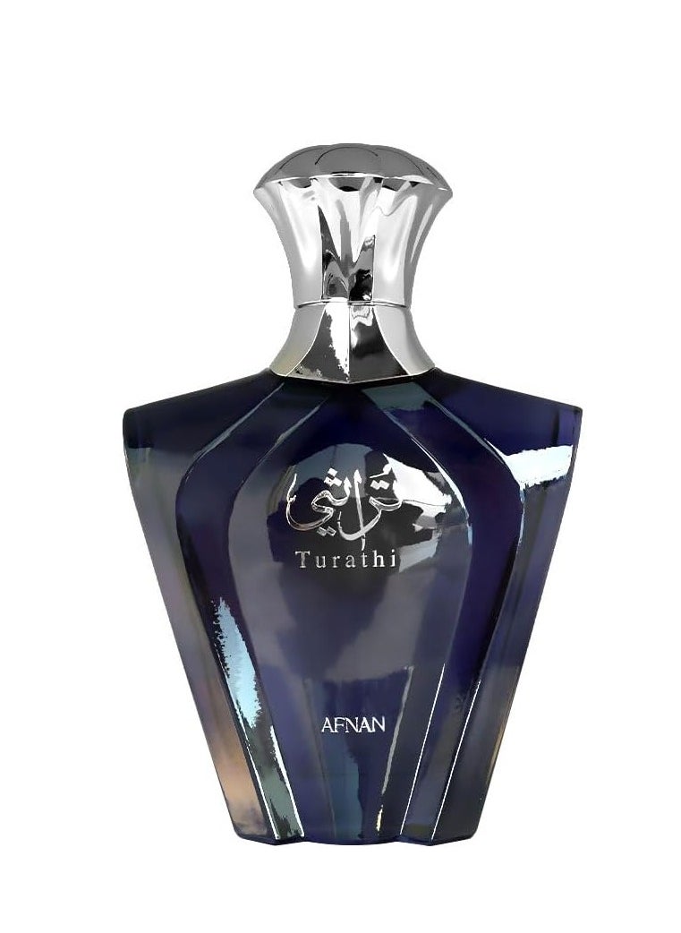 Afnan Turathi Blue Eau De Parfum For Men - 90ml