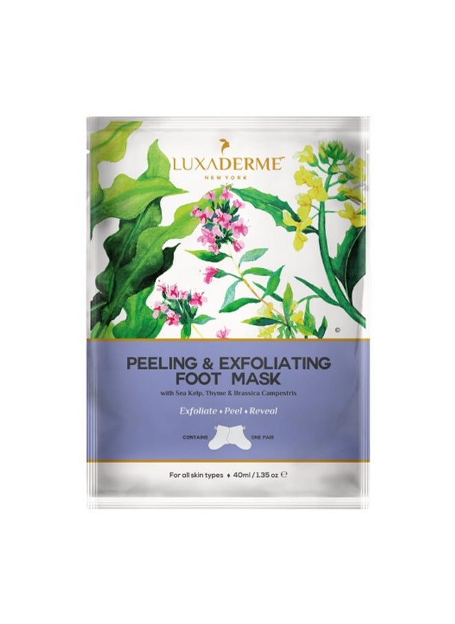 Peeling & Exfoliating Foot Mask For Baby Soft Feet | Removes Dry Skin & Hard Calluses | Hydrates Dry Feet (Pack Of 1)