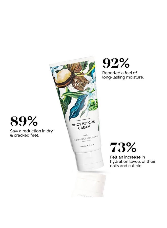 Foot Rescue Cream | Moisturizing Foot Cream | For Dry & Cracked Skin | Softens & Restores Feet - 50Ml (Pack Of 1)