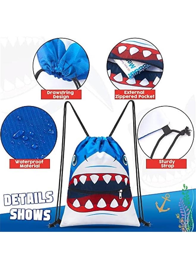 Drawstring Backpack for Kids - Sports Gym Bag Waterproof Beach Swimming School Travel Sack Pack