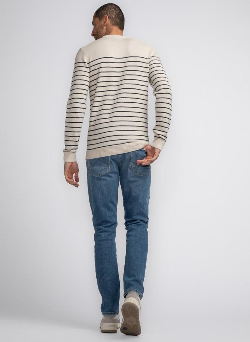 Men Knitwear Round Neck Basic