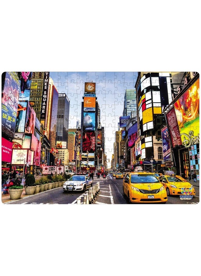 Times Square, New York Jigsaw Puzzle, 252 Pieces - Kids