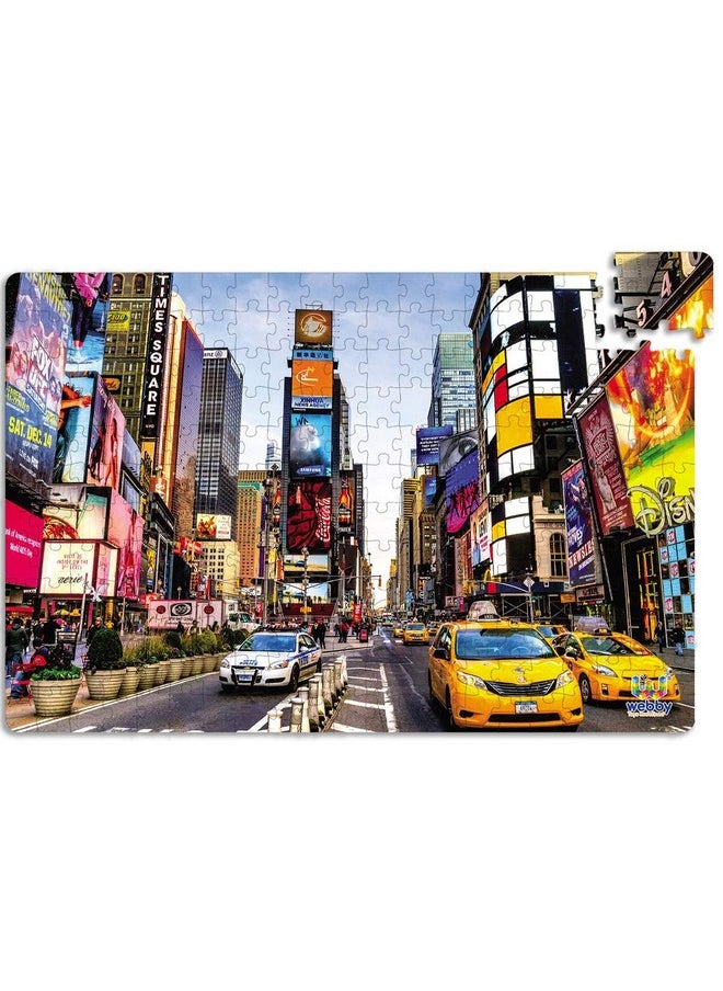 Times Square, New York Jigsaw Puzzle, 252 Pieces - Kids