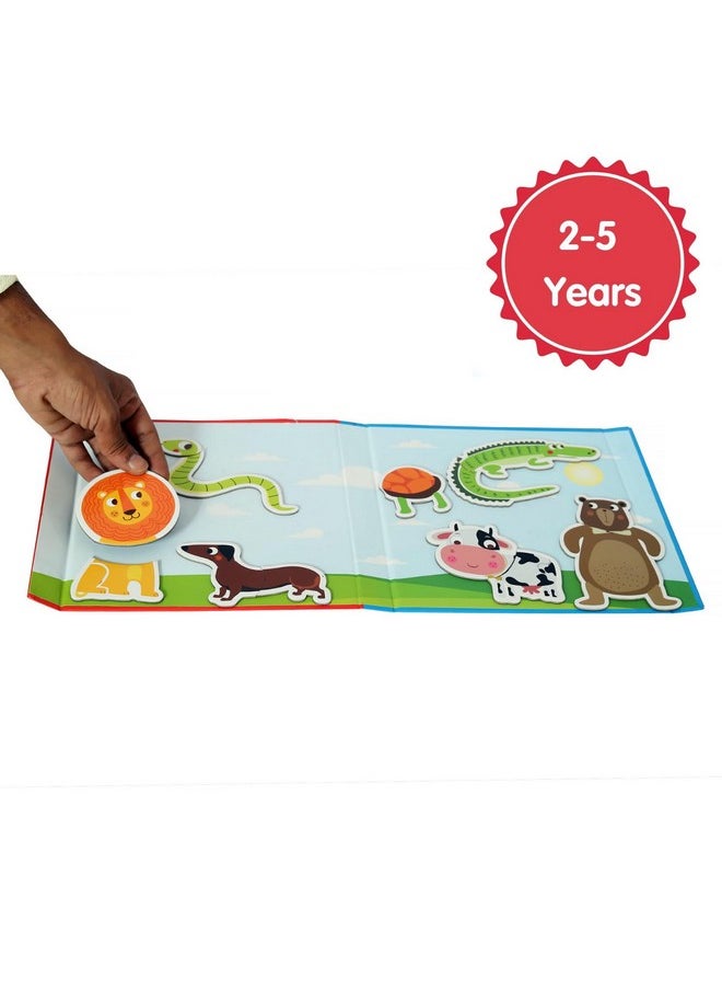 Magnetic Puzzles For Kids | 30+ Pieces Animal Puzzle | Birthday Return Gifts For Kids Ages 2 3 4 5 Years Boy Girl Montessori Learning Toys For 2+ Years