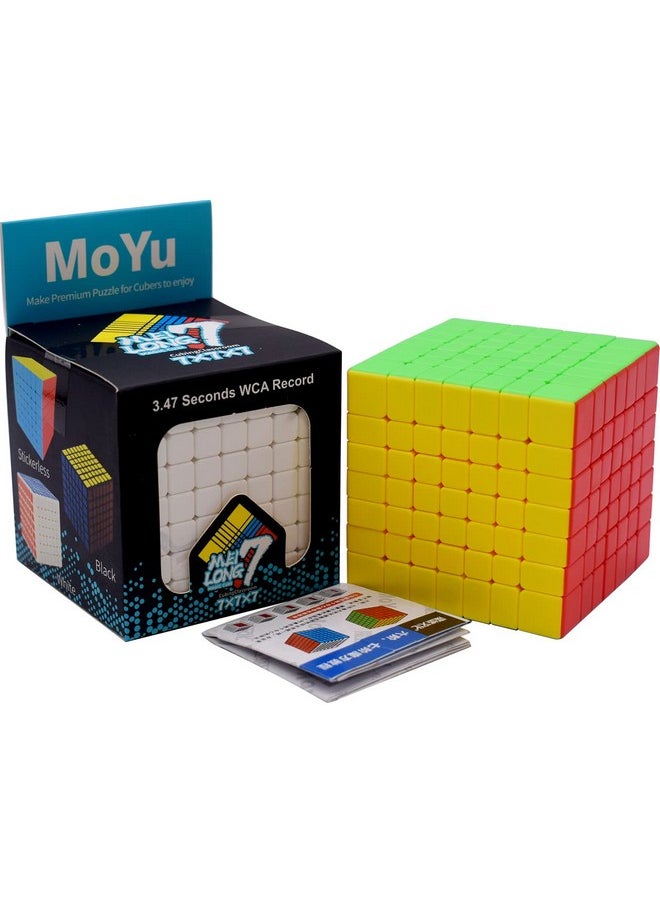 Moyu Meilong Cubing Classroom Professional 7X7 Cube Stickerless Speed Cube Magic Cube Puzzle