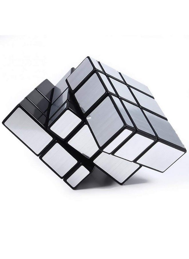 Qiyi Silver Mirror Cube 3X3 High Speed Magic Puzzle Cube