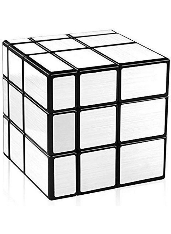 Qiyi Silver Mirror Cube 3X3 High Speed Magic Puzzle Cube