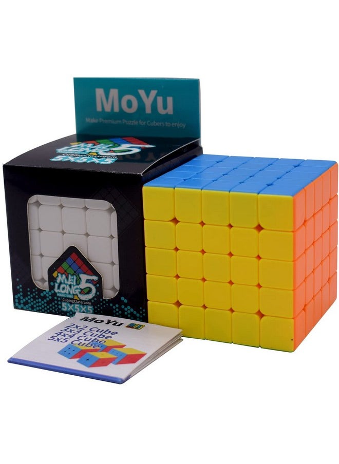 Moyu Mfjs Meilong Cubing Classroom 5X5 Cube Stickerless Speed Cube Magic Cube Puzzle