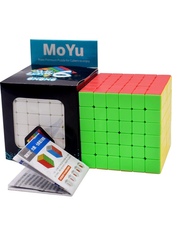 Moyu Meilong Cubing Classroom Professional 6X6 Cube Stickerless Speed Cube Magic Cube Puzzle