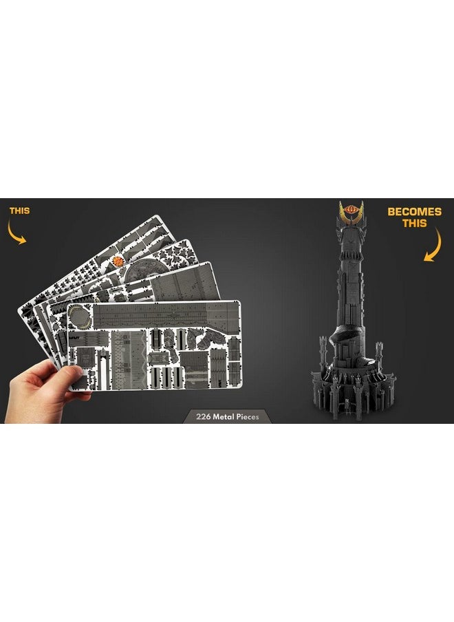 Fascinations Premium Series Lord Of The Rings Barad Dur 3D Metal Model Kit