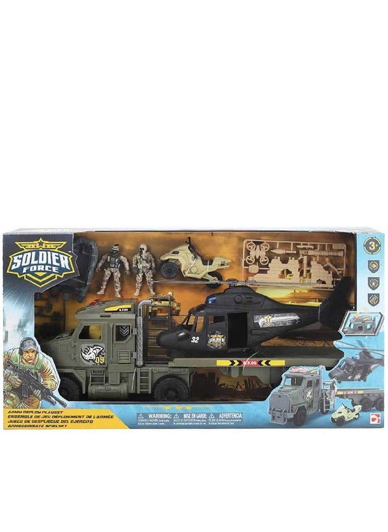 Soldier Force Army Deploy Playset