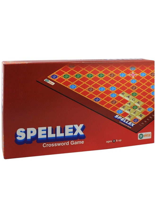 Spellex Indoor Board Game Set For Kids (Boys/Girls) 8+ Years/Birthday Gift Item Multicolor Multicolor