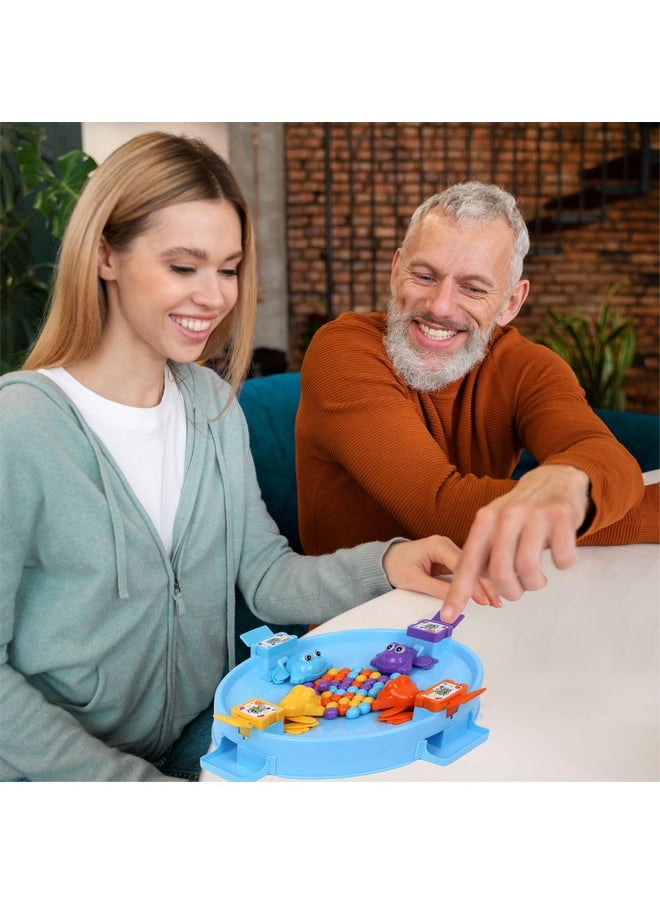 Toyzone Frog Eat Beans Game-4 Players | Eat The Beans | Hungry Frog Game For Kids | Multiplayer Games | Game For Players | Board Game
