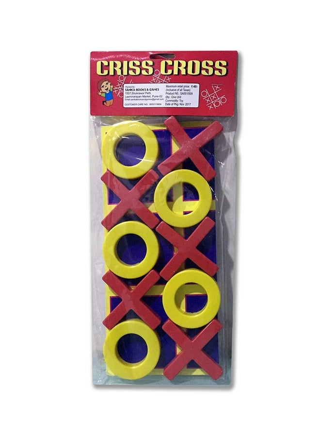 Criss Cross Game - Birthday Return Gift (Pack Of 6)