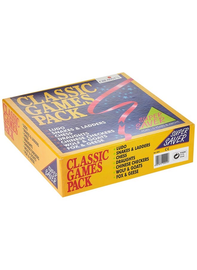 Creative Educational Aids P. Ltd. Creative Educational Aids 0803 Classic Games Pack,Multicolor