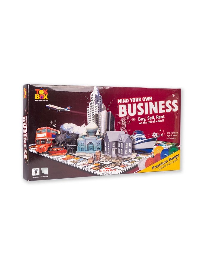 Toysbox Mind Your Own Business (Coin - Big), Multi Color, Big Kid