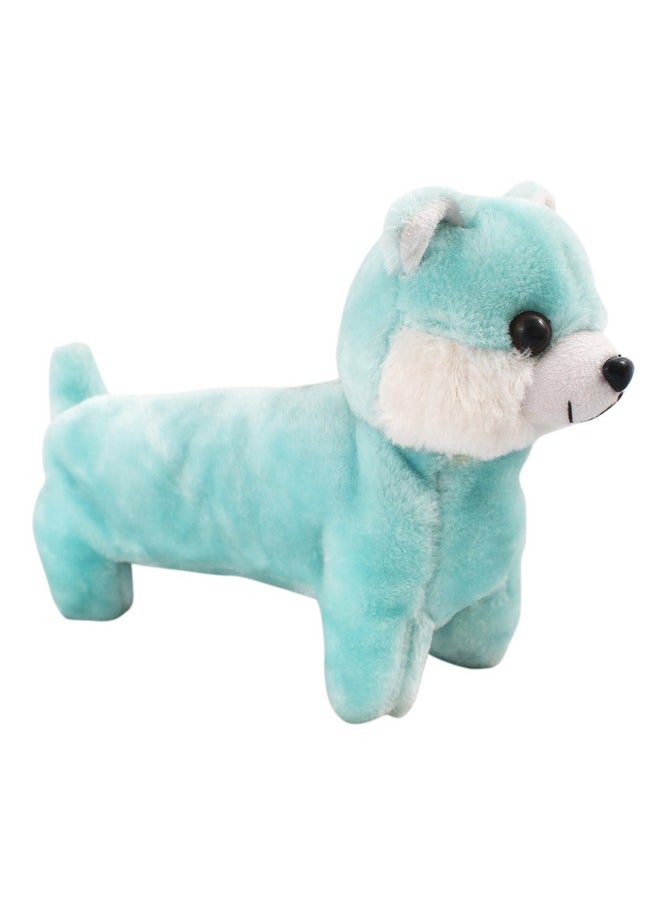 Soft Animal Pencil Pouch Stationery Box For Kids 23 Cm (Blue 2)