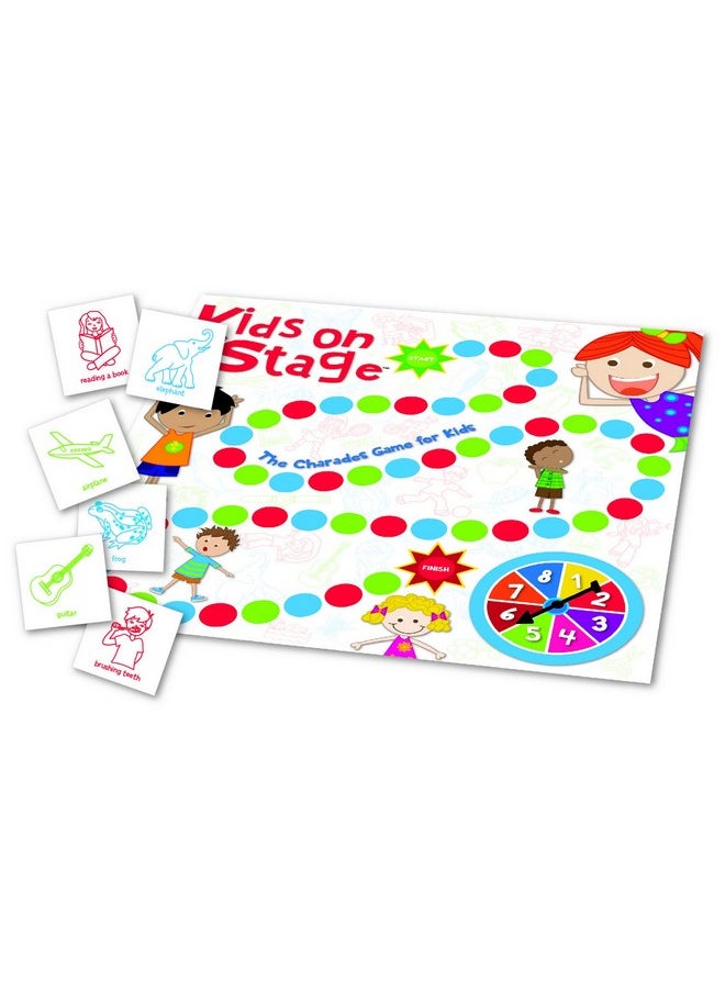 Games, Kids On Stage, Educational Charade Game For Kids, 2 - 6 Players, Ages 3 Years And Above