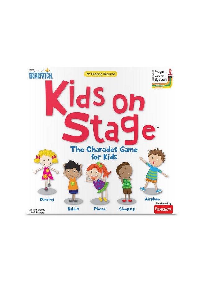 Games, Kids On Stage, Educational Charade Game For Kids, 2 - 6 Players, Ages 3 Years And Above