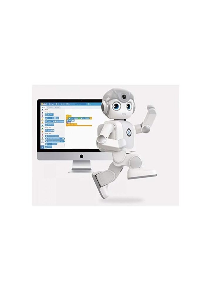 Alpha Mini Humanoid Educational Robot 3 Sensors 14 Servo Motors 4 Microphones Dual IPS LCD Screen