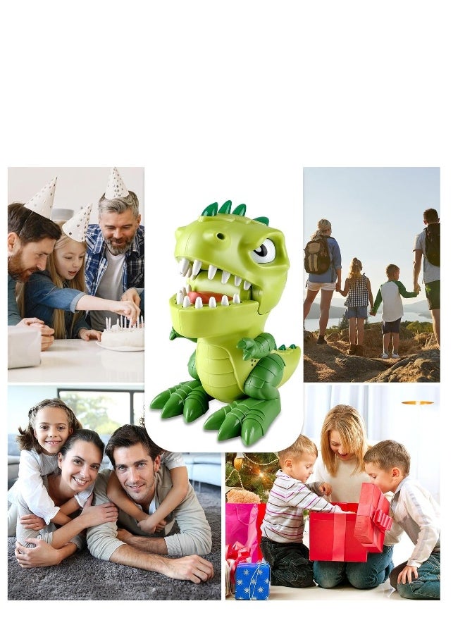 Mouth Bite Finger Toy Classic Family Game Dinosaur Mouth Biting Finger Game Funny Party Parent Child Interactive Game Toy for Adults and Kids