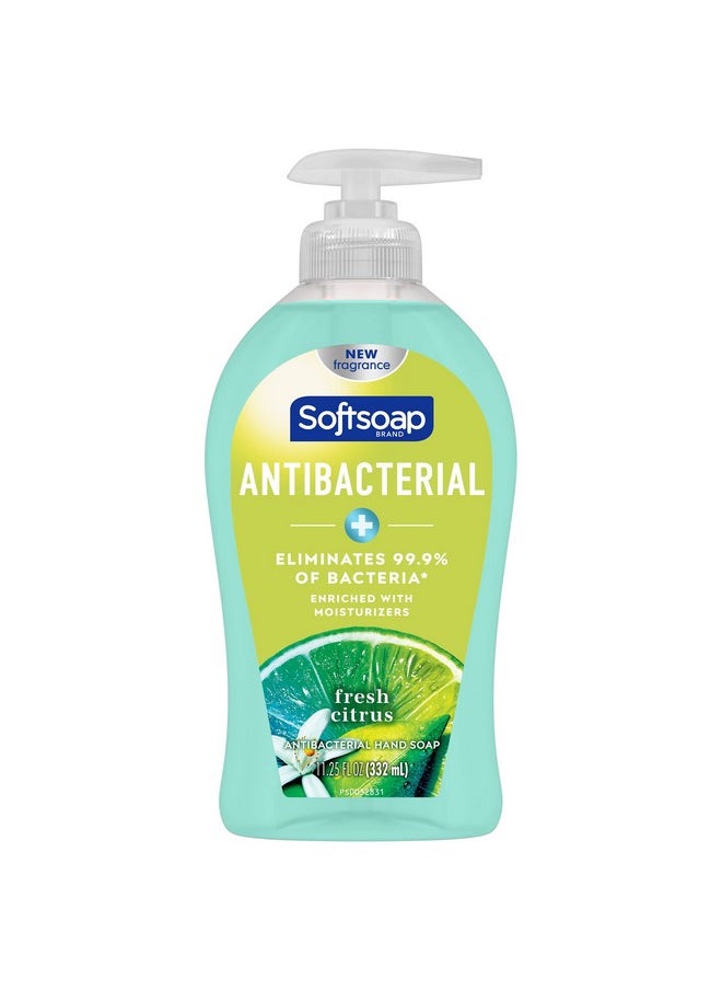 Antibacterial Liquid Hand Soap, Fresh Citrus - 11.25 Fluid Ounce Green