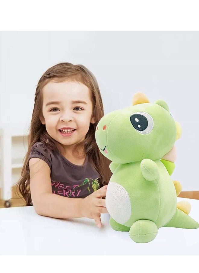 Dinosaur Plush Toys, Fat Dinosaur Stuffed Animals Toys Dolls, 13 inch Green Dino Stuffed Animals   Dinosaur Plush Toys, Birthday Gifts for Kids Girls Boys