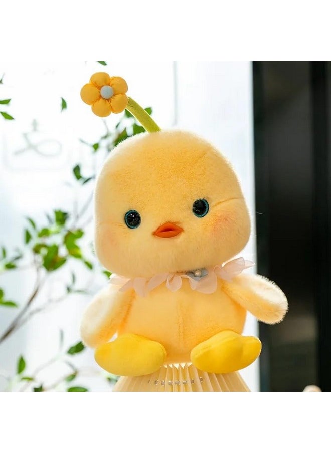 Super Soft Flower Duck Stuffed Toy 25Cm