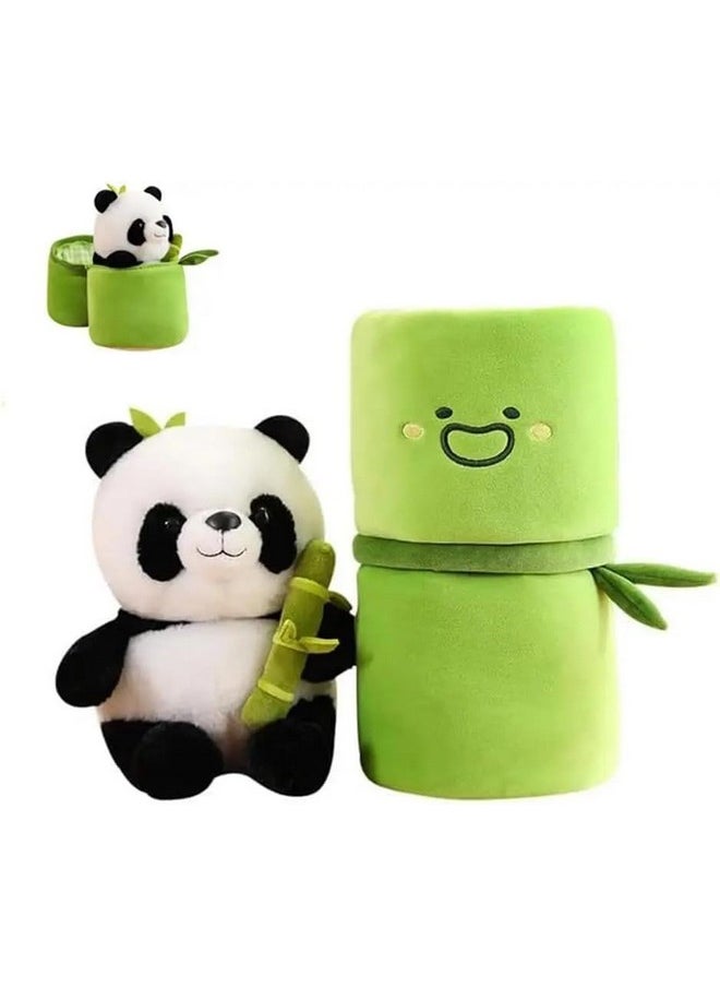 Super Soft Korean Quality Cute Bamboo Tube Panda Soft Toy 30Cm