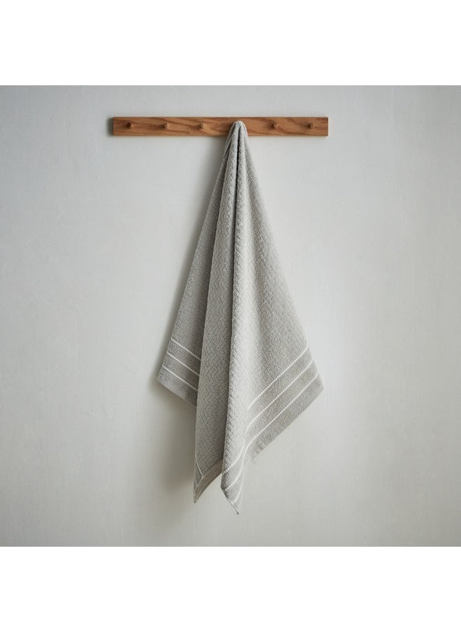 Atlanta 10-Piece Textured Cotton Towel Set 136 x 68 cm