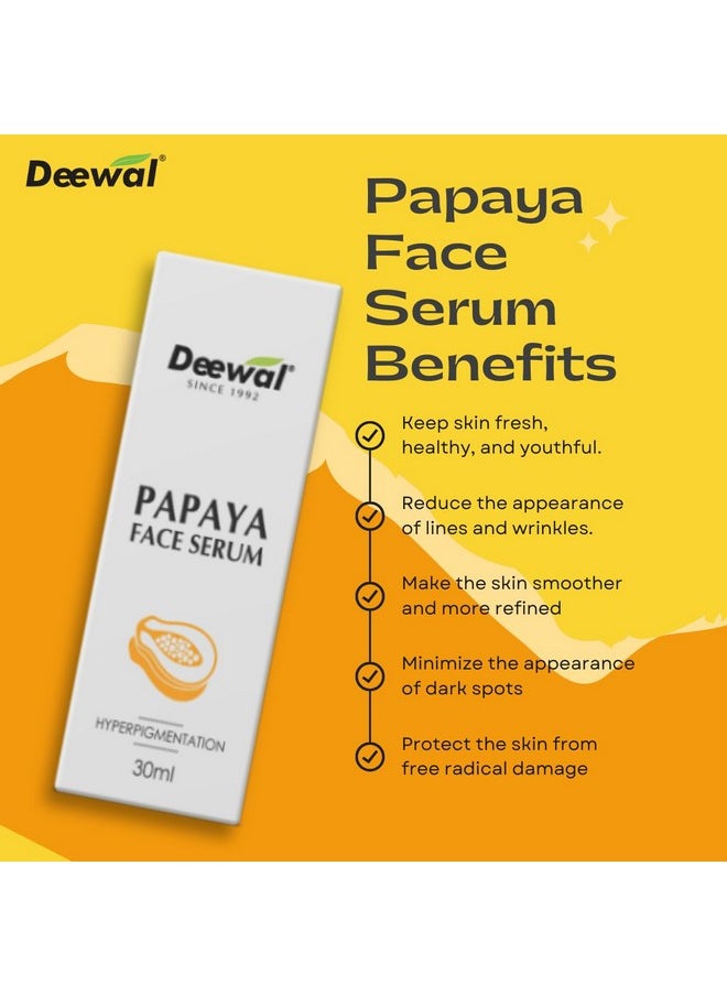 Papaya Face Serum For Hyperpigmentation