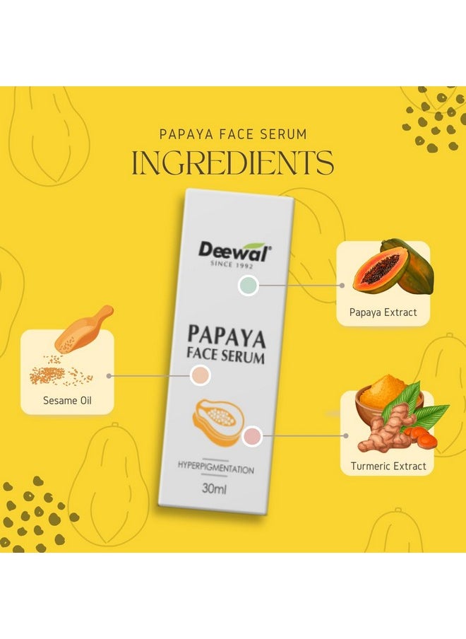Papaya Face Serum For Hyperpigmentation