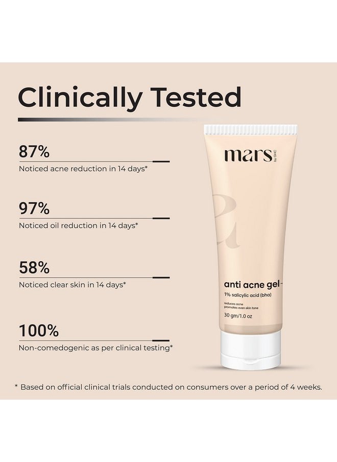 Skin Care Combo: Anti-Acne Gel, 5% Vitamin C Serum, And Anti-Aging Serum - Targets Fine Lines, Promotes Skin Glow, And Scar Removal - Chemical-Free, Sls-Free, Paraben-Free, 100% Vegan - Suitable For All Skin Types