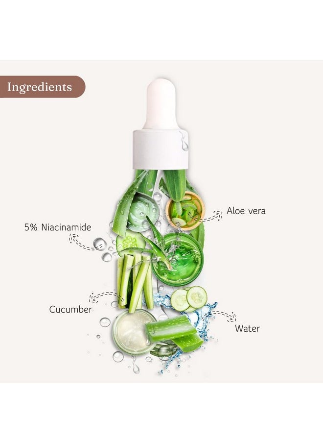Niacinamide Serum For Improves Skin Texture | Clears Acne Marks And Blemishes, Face Serum For Men & Women, 30 Ml