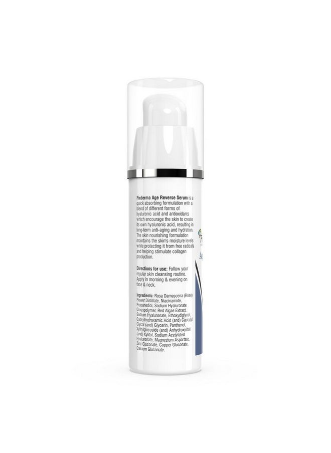 5% Hyaluronic Acid Serum, Age Reverse Serum For Glowing Skin, Anti Aging Face Serum For Unisex Improves Fine Lines, Wrinkles & Age Spots, Glowing Serum For Face - 30Ml