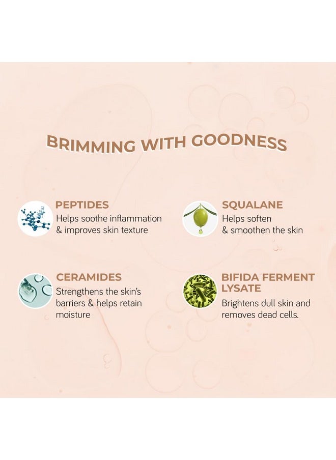 Derma Soothe Barrier Repairing Serum With Peptides & Ceramides | Anti-Ageing Serum | Sensitive Skin Serum | Serum For Combination Skin | Suitable For All Skin Type 20 Ml