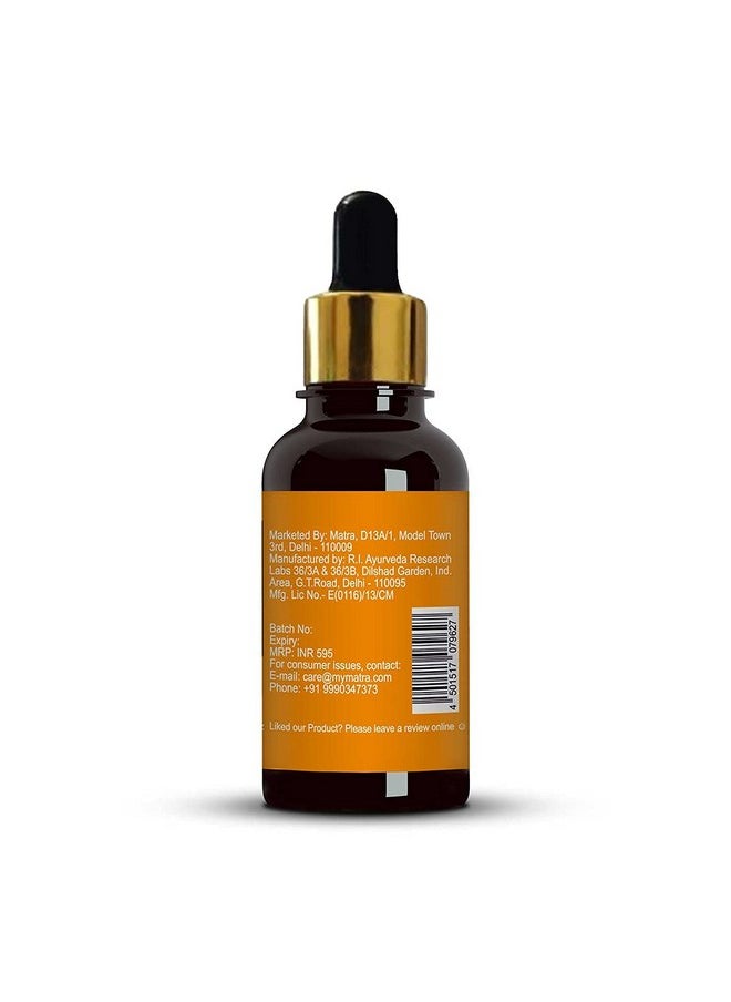 Vitamin C Face Serum With Hyaluronic Acid, Niacinamide & Vit E For Ultra Glow, Skin Brightening & Anti-Aging, 15Ml