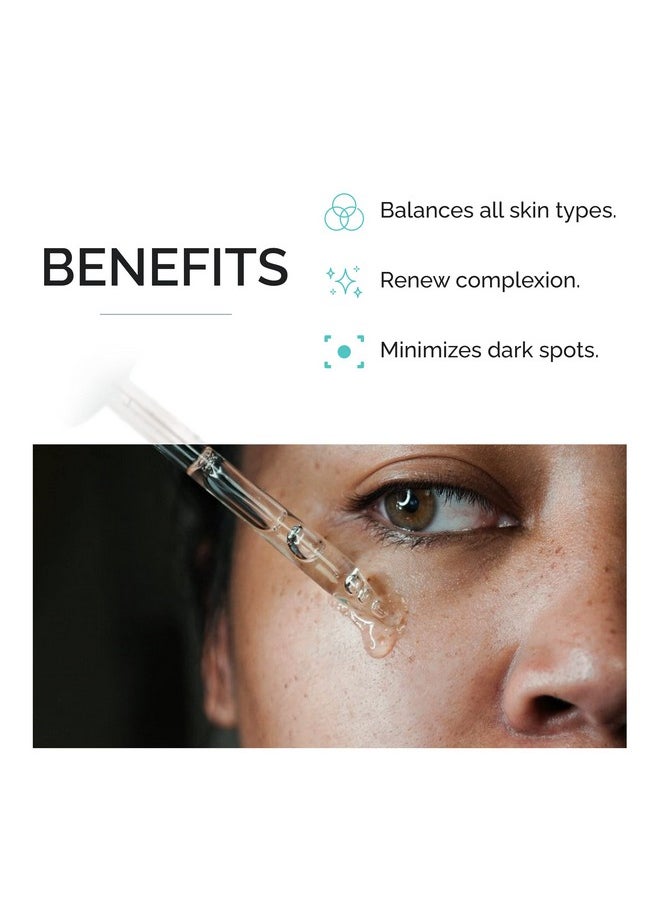 Anti-Aging Toning Skin Serum For All Skin Types | Contains Dead Sea Minerals & Vitamin C For A Youthful Glow| 60 Ml