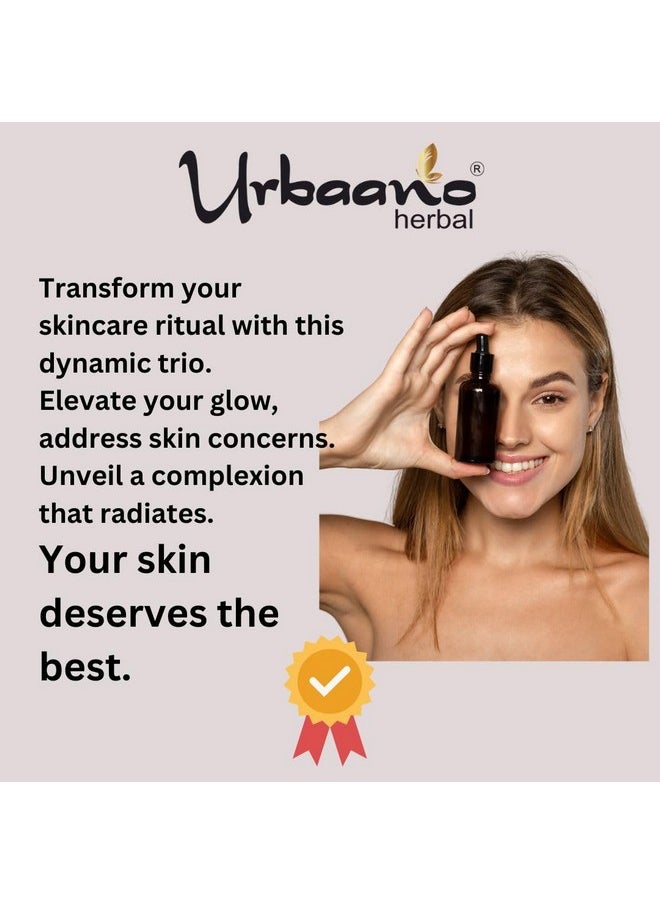 ® Niacinamide (Vitamin B3), Vitamin C (L-Ascorbic Acid) & Salicylic Acid Powder For Making Diy Skin Care Serum, Cream, Lotion & Facewash, Bright, Anti Aging & Youthful Glow