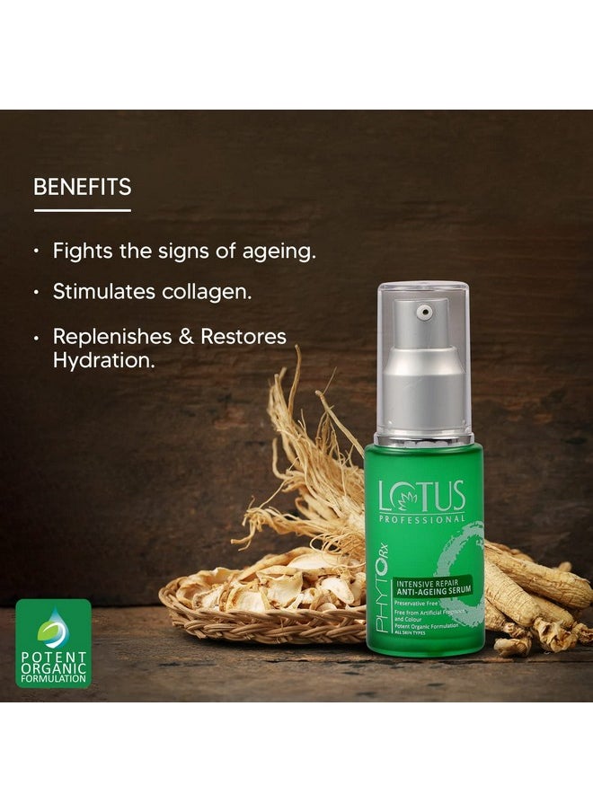 Professional Phyto-Rx Intensive Repair Anti-Ageing Serum, 30 Ml, Natural