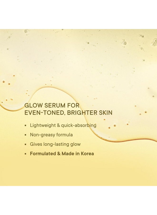 Quench Vitamin C Glow Boost Face Serum With 5% Ethyl Ascorbic Acid | Brightening Serum For Dark Spots & Uneven Skin Tone | Highly Stable & Non Irritating | Made In Korea (30Ml)