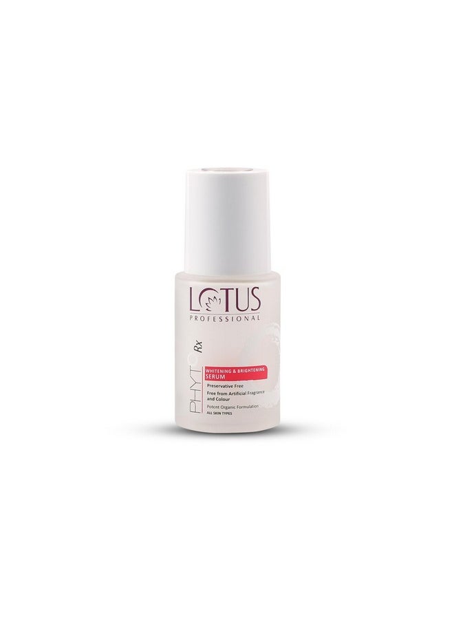 Phytorx Whitening & Brightening Serum | Moisturising | Skin Clarifying | Dark Spots & Pigmentation | Paraben Free | Cruelty Free | 30 Ml
